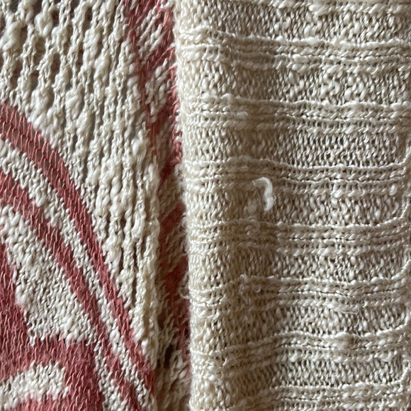 Pink and cream cardigan - Picture 4 of 6